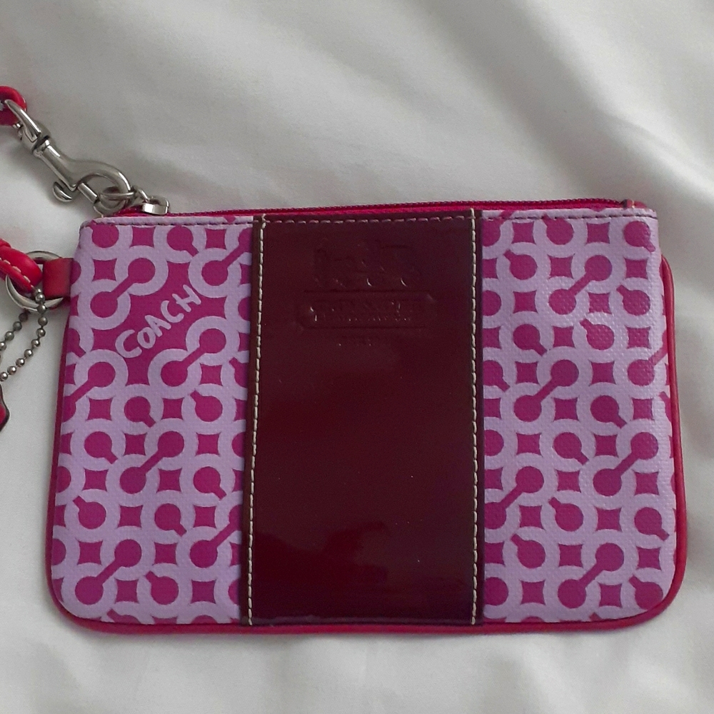 COACH Pink Wrislet Authentic